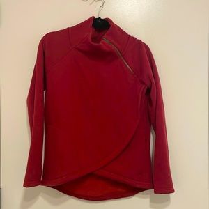 Athleta asym cozy karma pullover